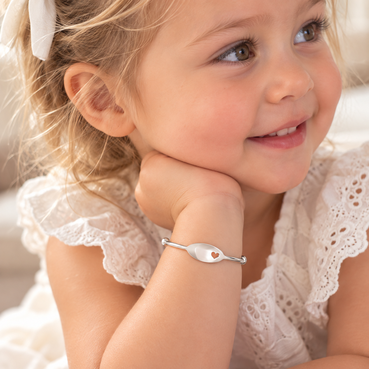 Brigitta Sterling Silver Baby Cuff Bracelet