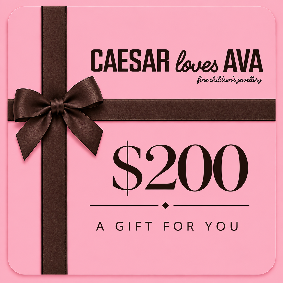 Caesar Loves Ava Gift Card