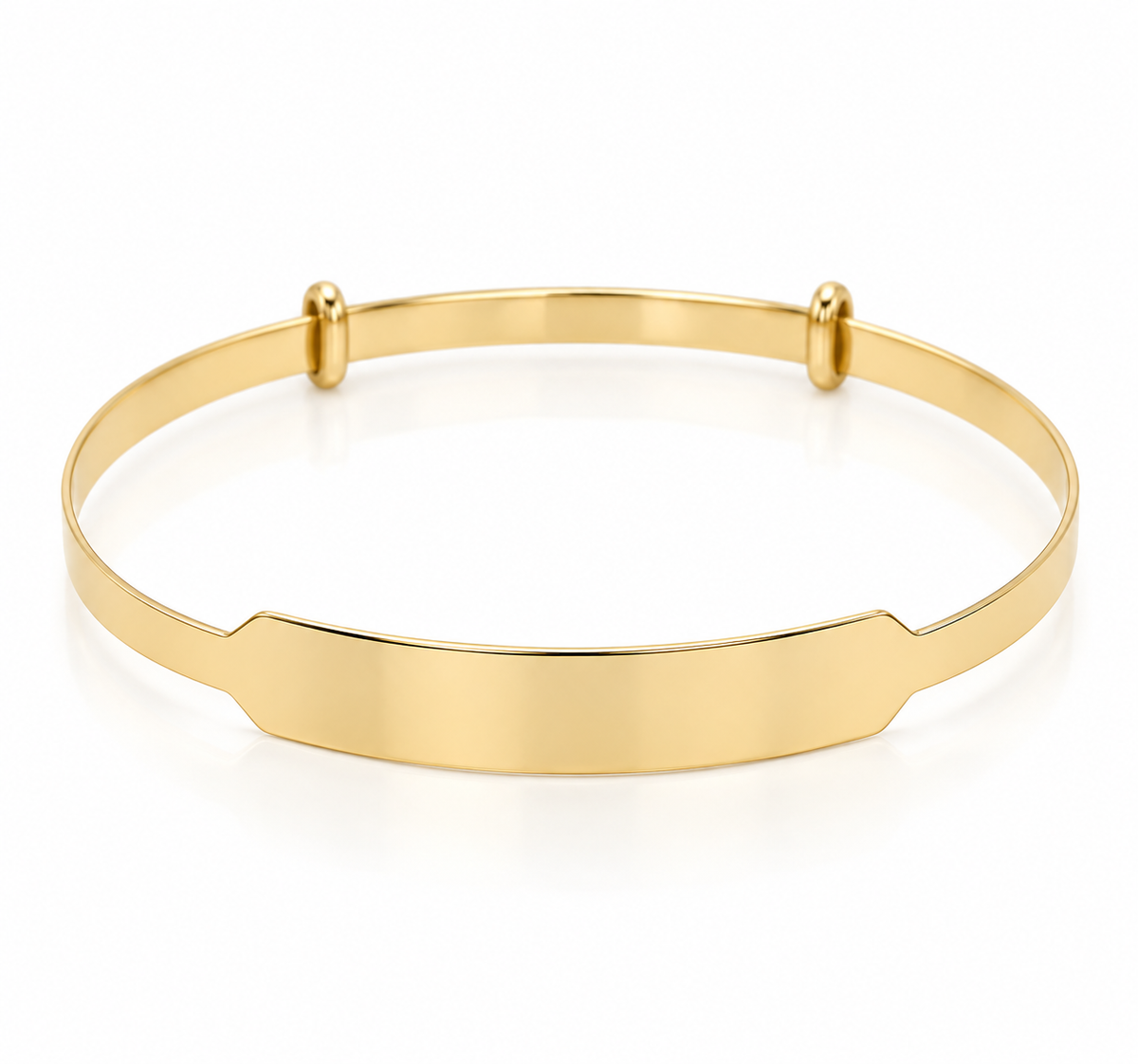Chuck Solid Gold Expandable Child Bracelet