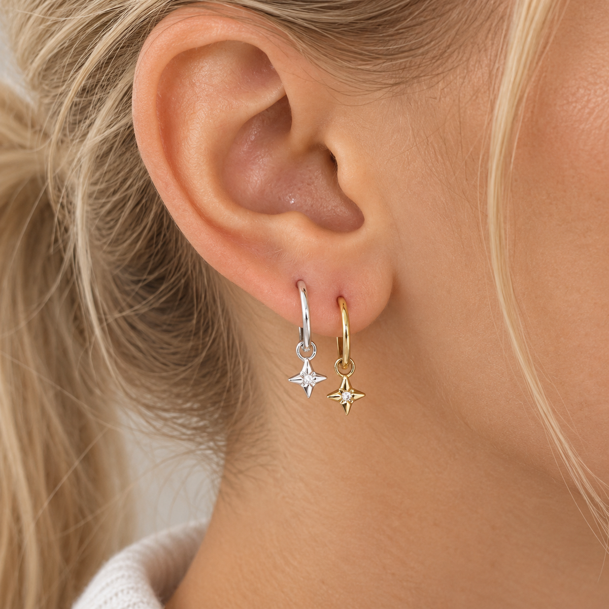 Clementine Huggies with Dazzling Star Charm