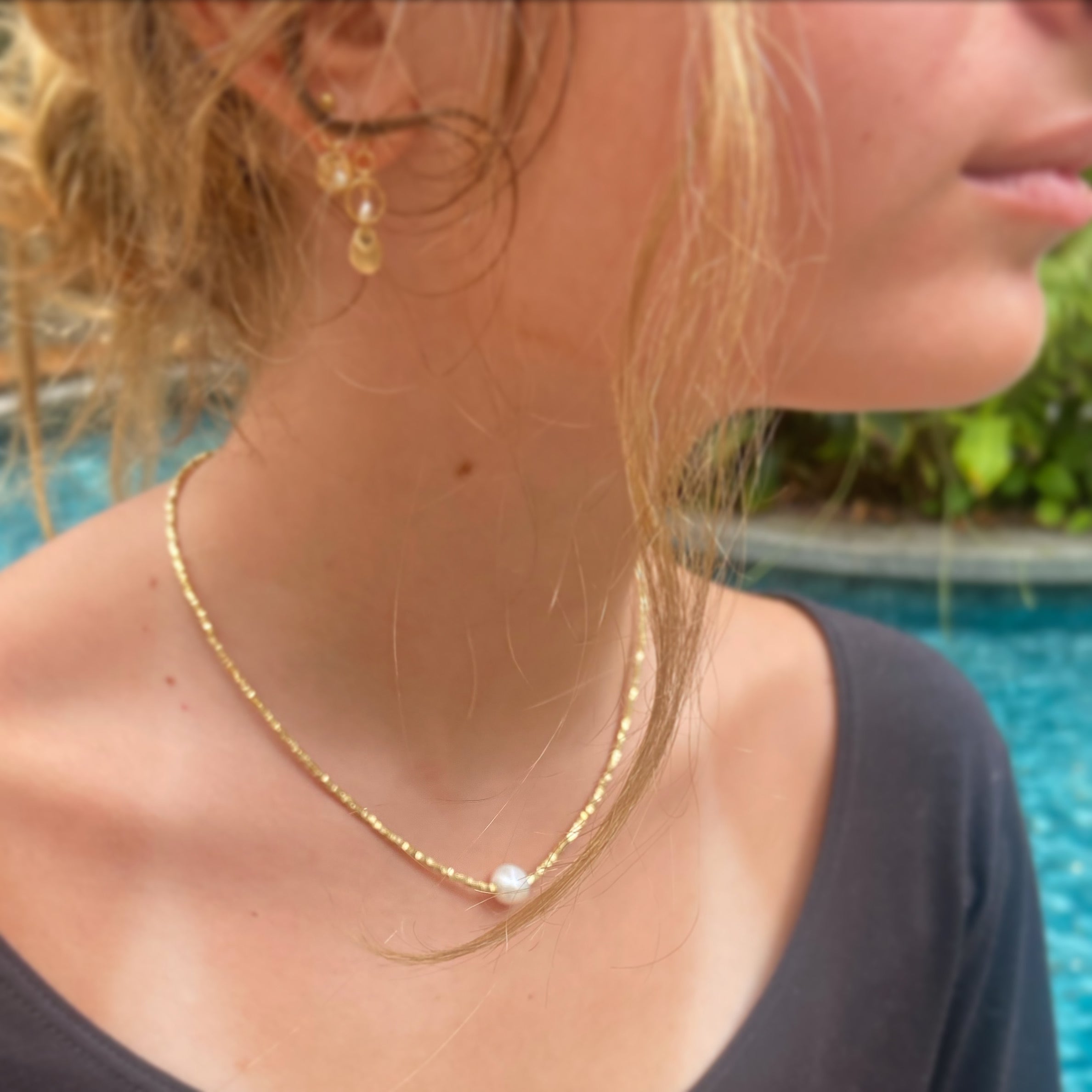 Auriela Pearl Necklace