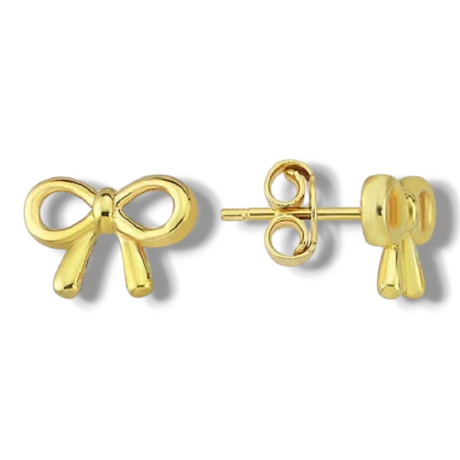 Laney Solid Gold Bow Studs
