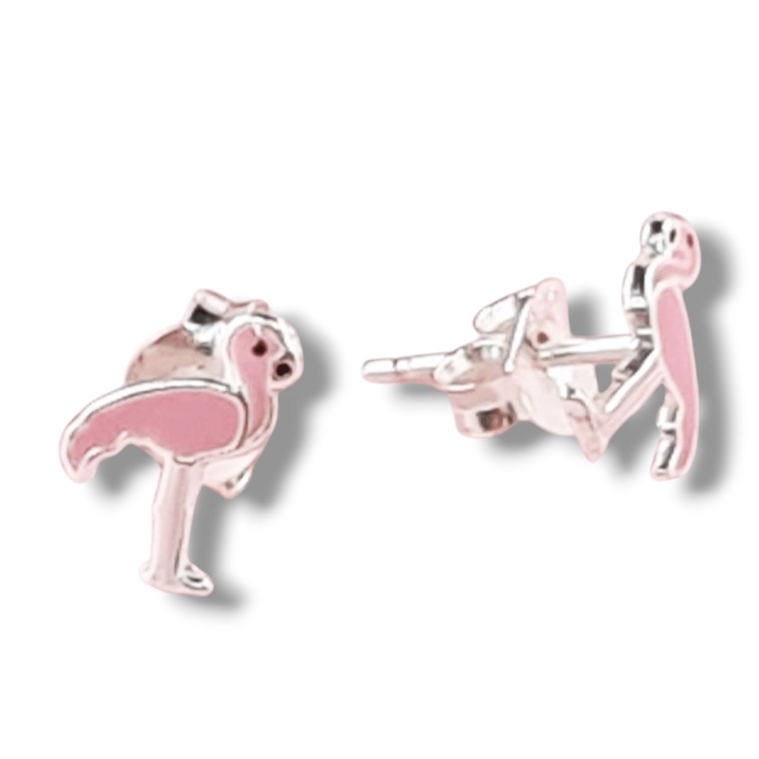 Frankie the Flamingo Stud Earrings