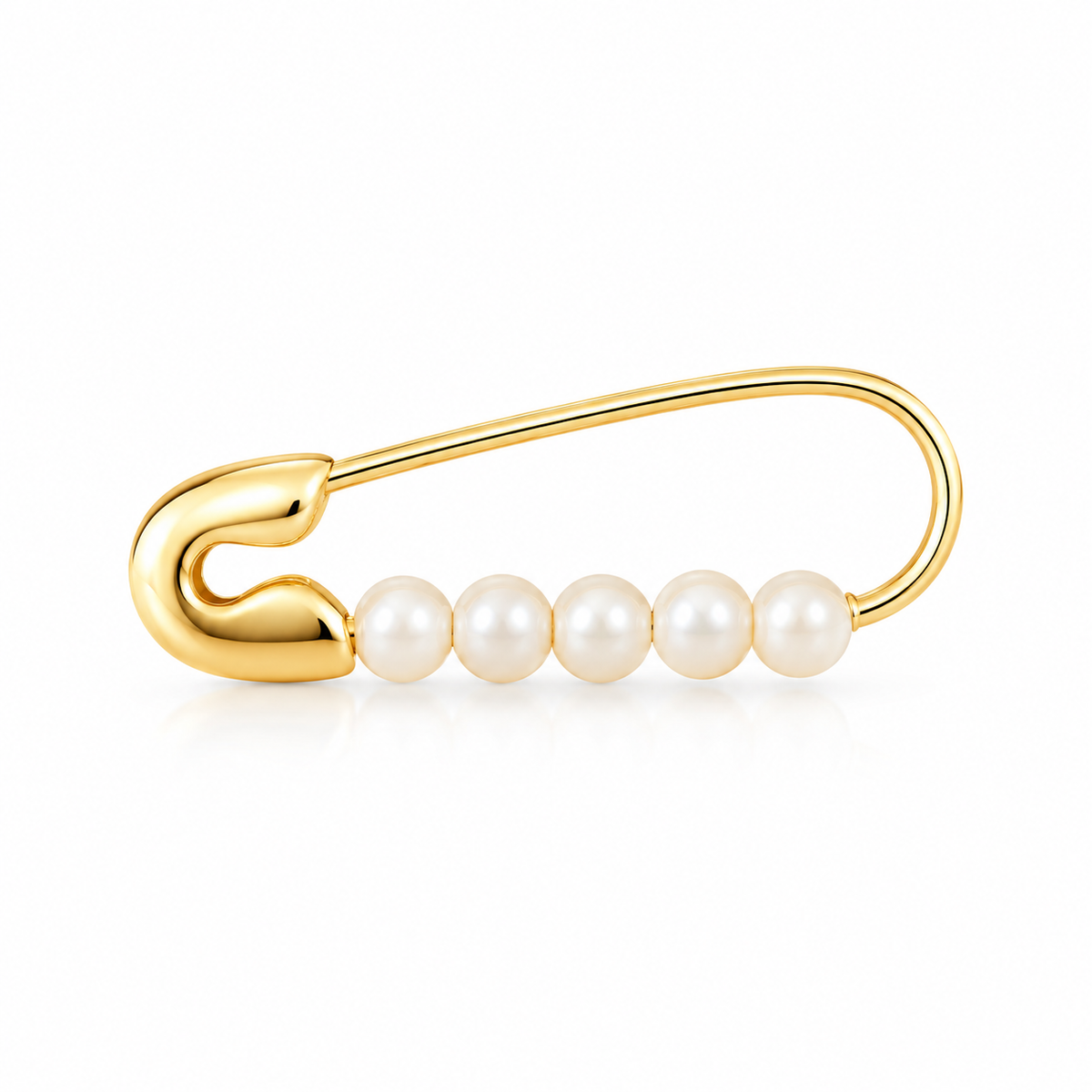 Harlyn Solid Gold Baby Pin with Freshwater Pearls