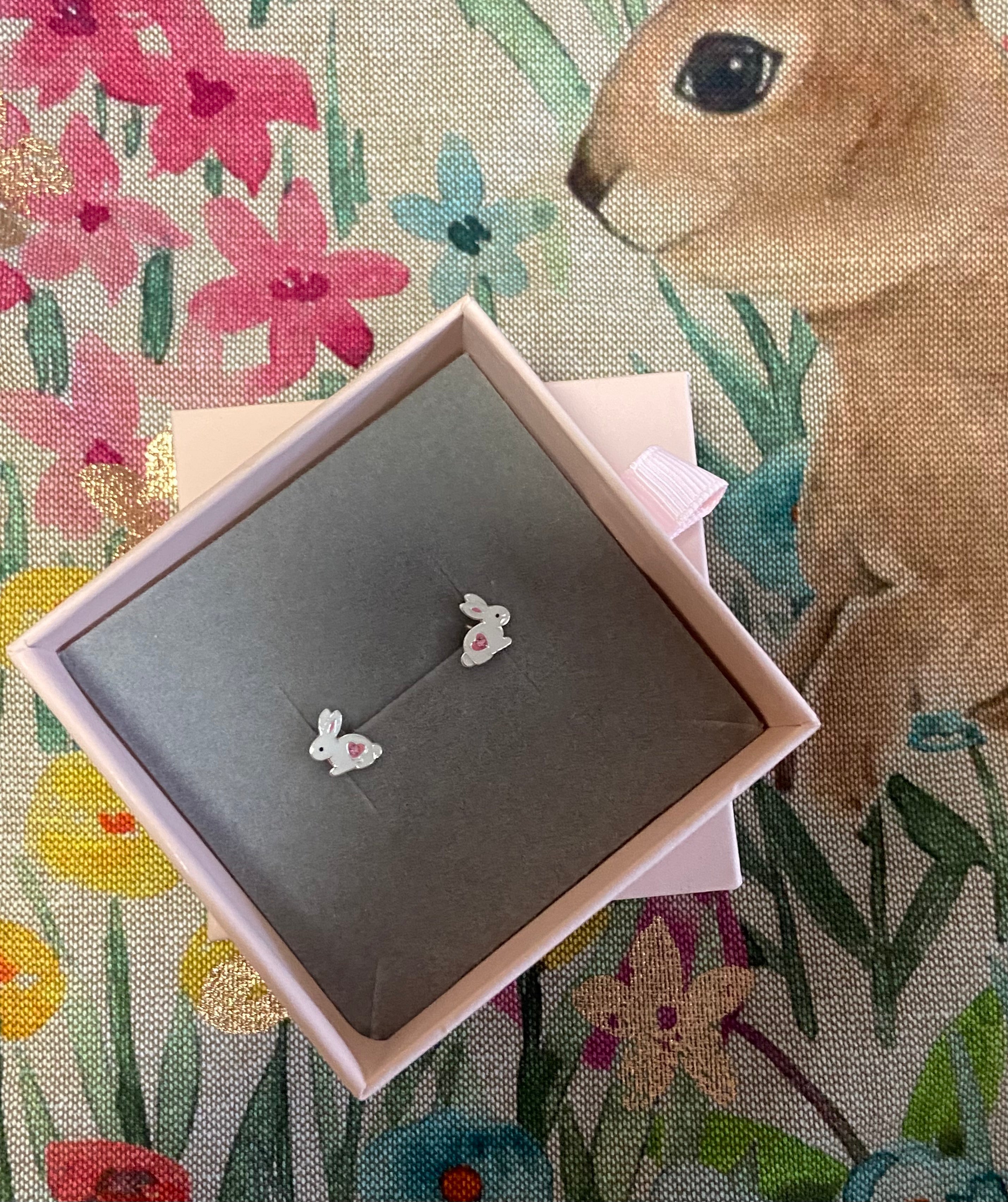Bonnie Bunny Rabbit Studs - Caesar Loves Ava