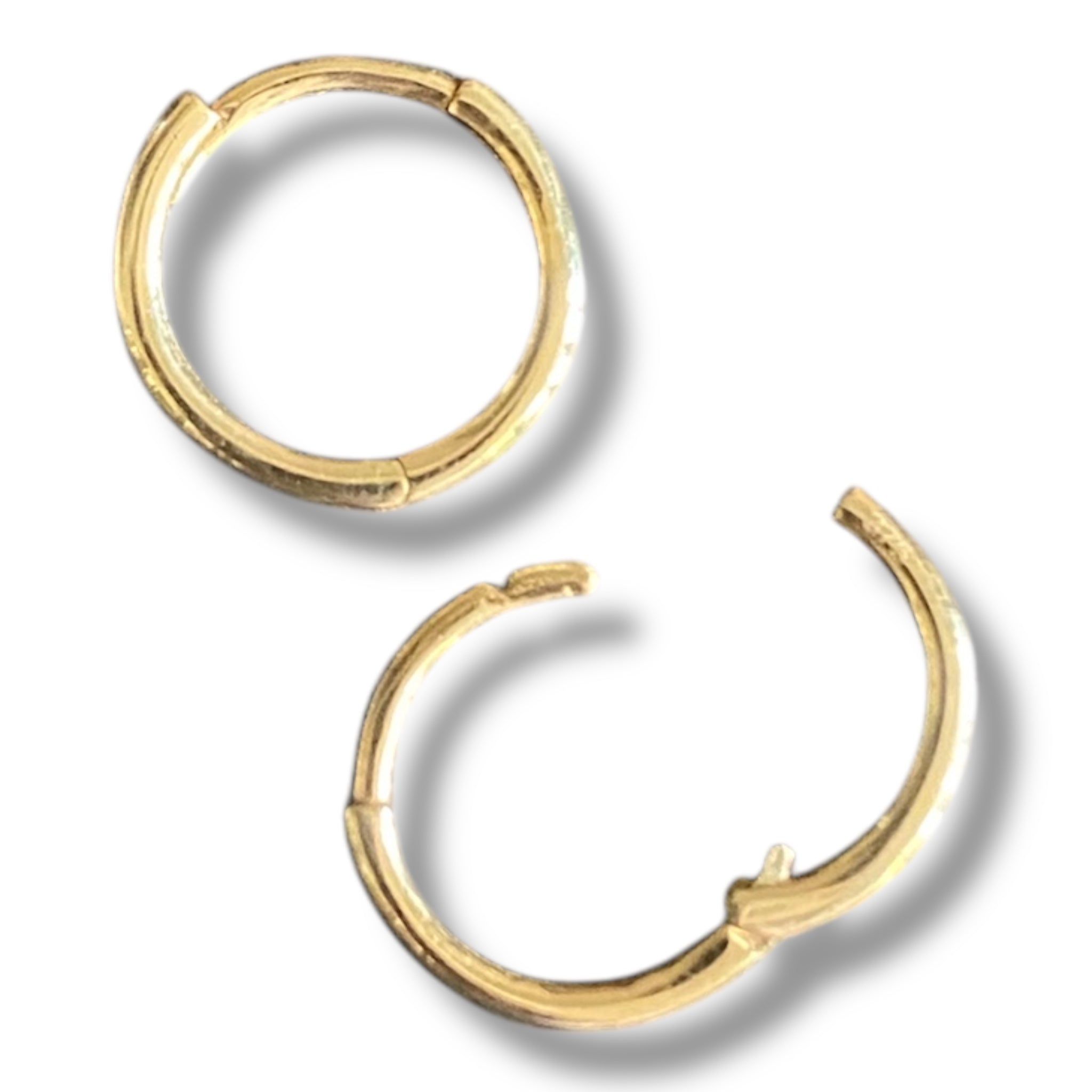 Cora Solid Gold Sleepers - 9mm