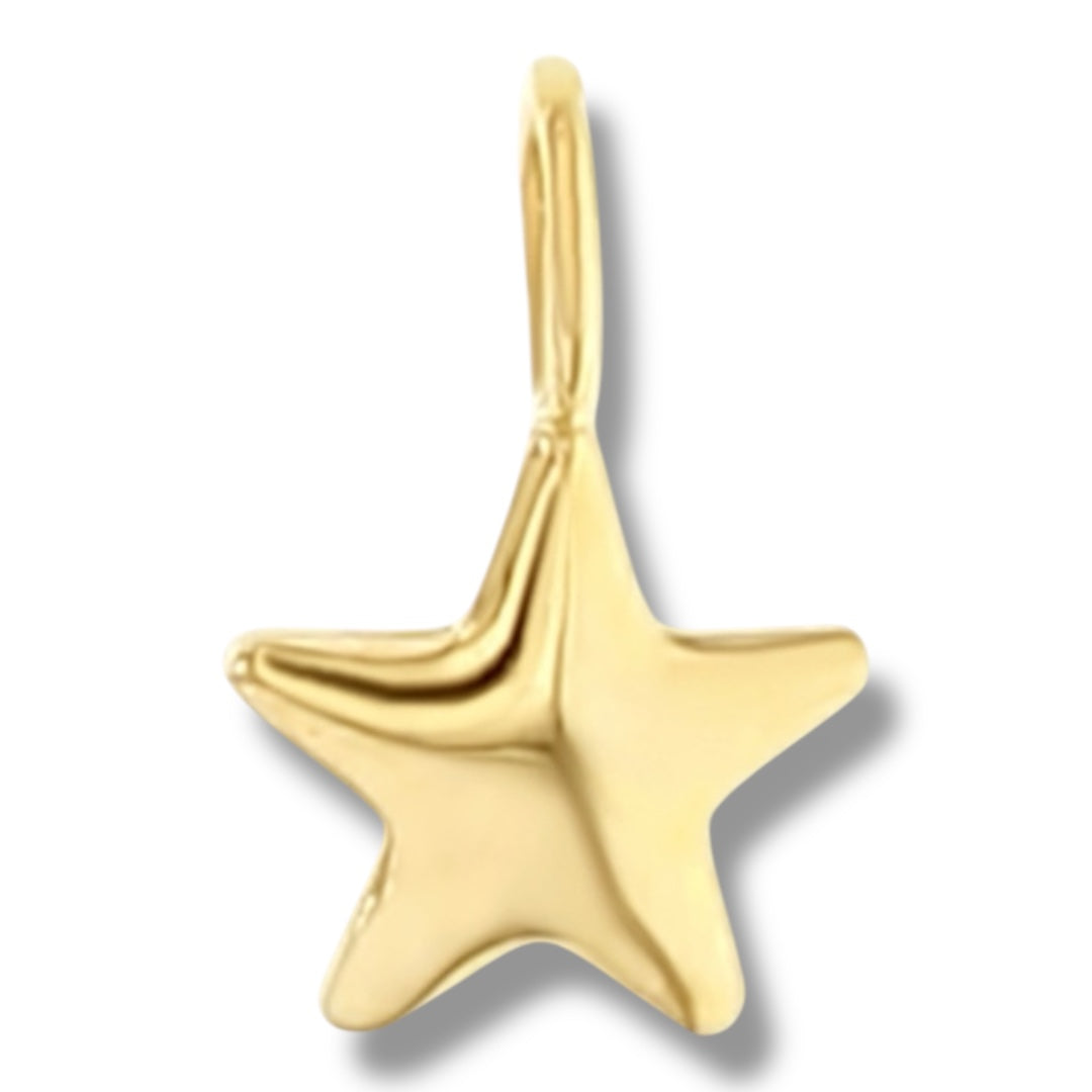 Everlee Solid Gold MIni Heart Charm