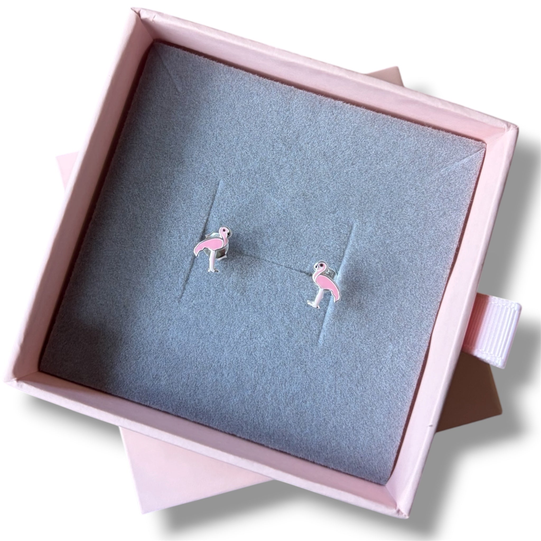 Frankie the Flamingo Stud Earrings