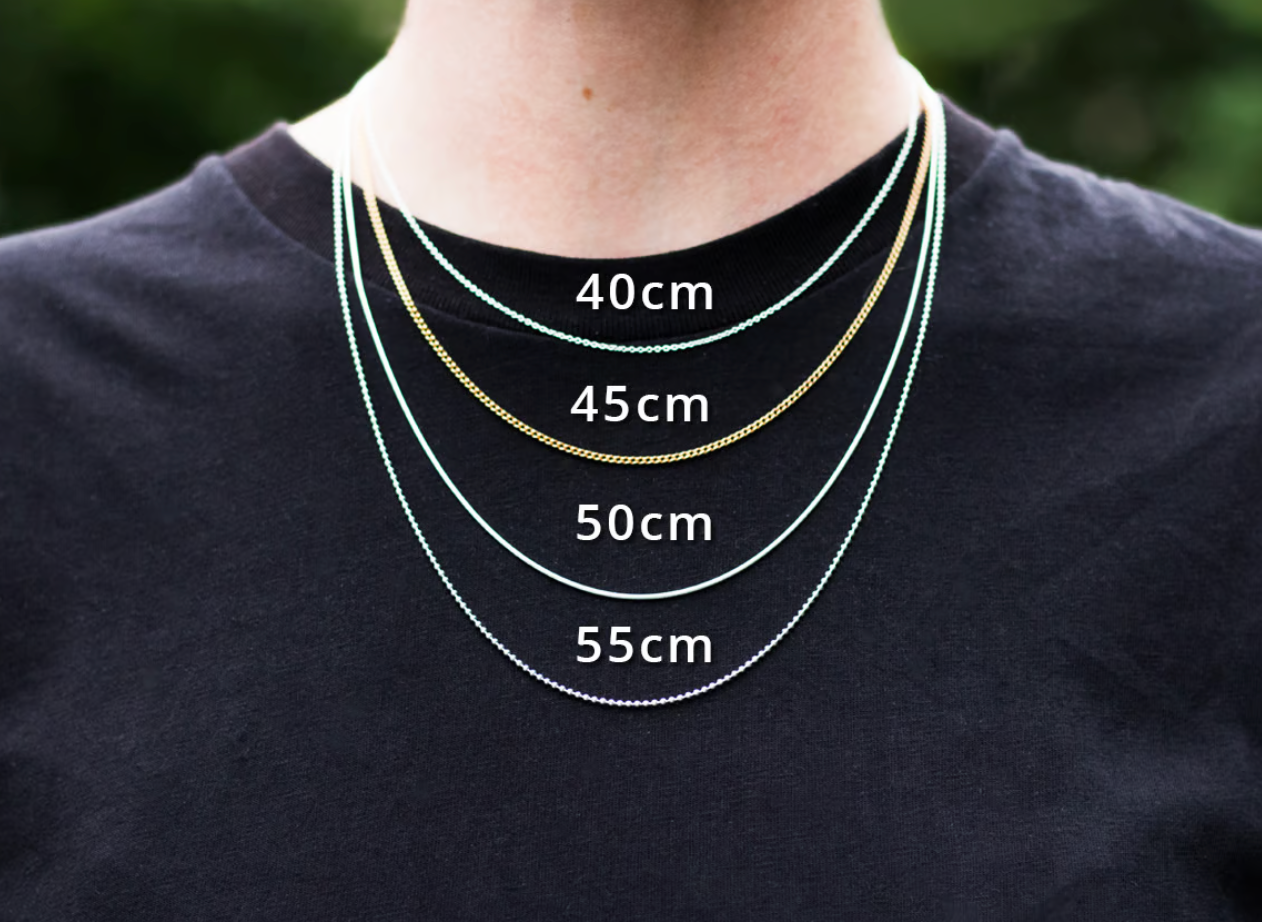 Sterling Silver Curb Chain - 40cm - Caesar Loves Ava