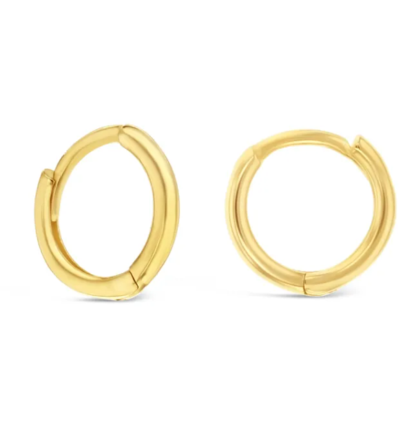 Amalia Solid Gold 7mm Solid Sleepers - Caesar Loves Ava