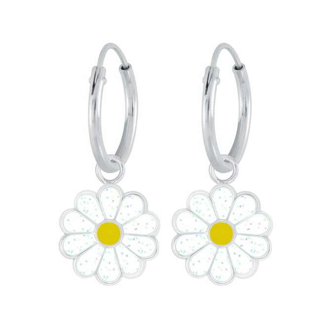 Kali Hanging Floral Drop Earrings - Caesar Loves Ava