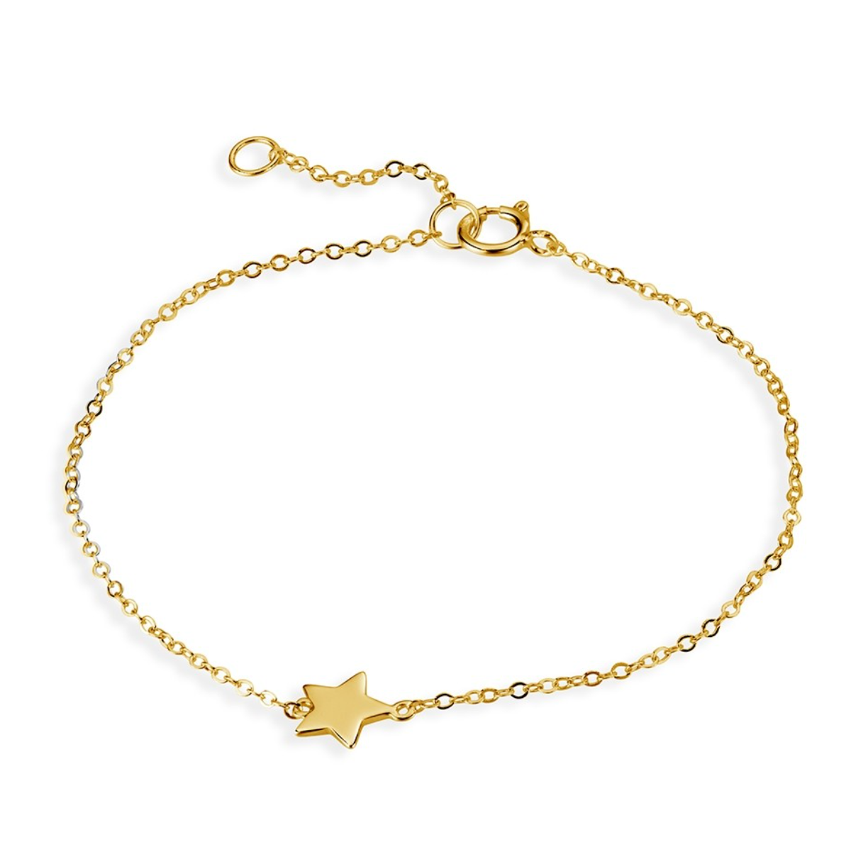 Alena Fine Sterling Silver Star Bracelet - Caesar Loves Ava