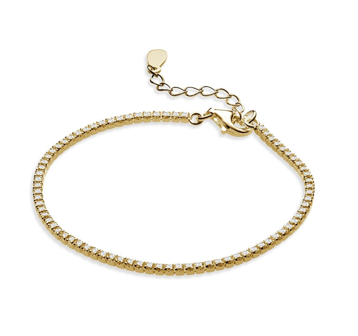 Wynn Sterling Silver Sparkling Tennis Bracelet