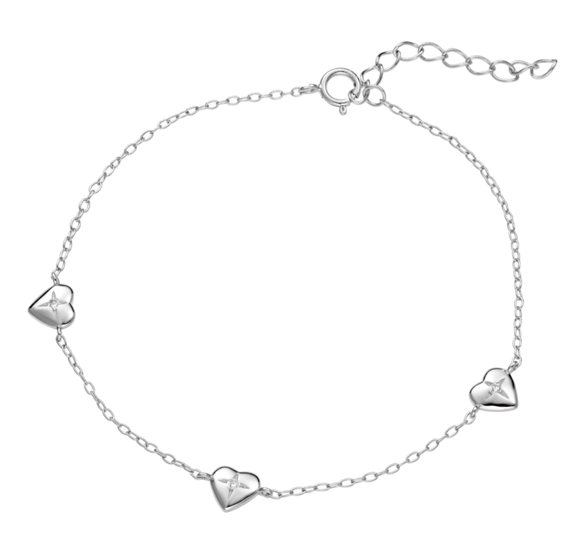Loni Sterling Silver North Star Bracelet