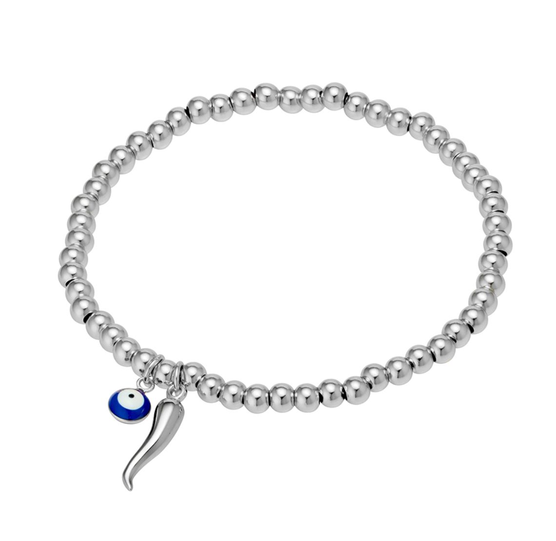 Bella Cornicello & Evil Eye Bracelet