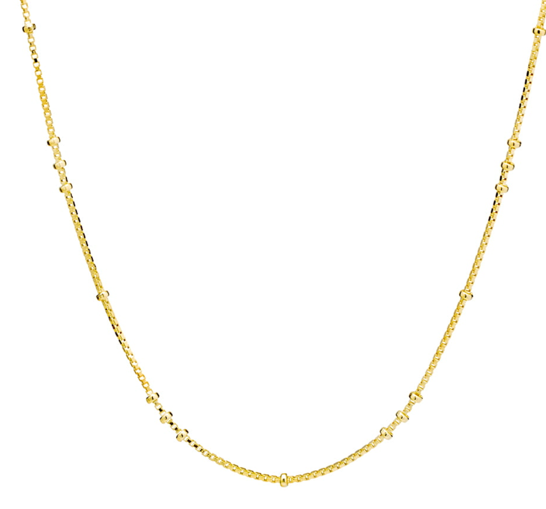 Reese Sterling Silver Venetian Ball Chain Necklace