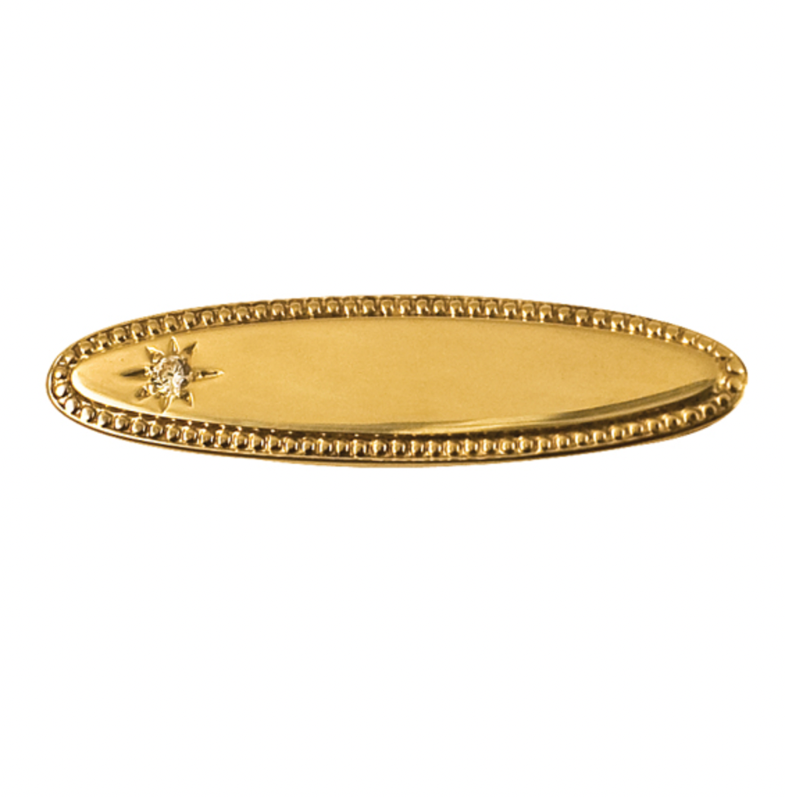 Arden Solid Gold Diamond Studded Baby Brooch - Caesar Loves Ava