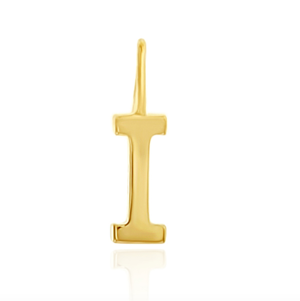 Solid Gold Mini Initial Charms