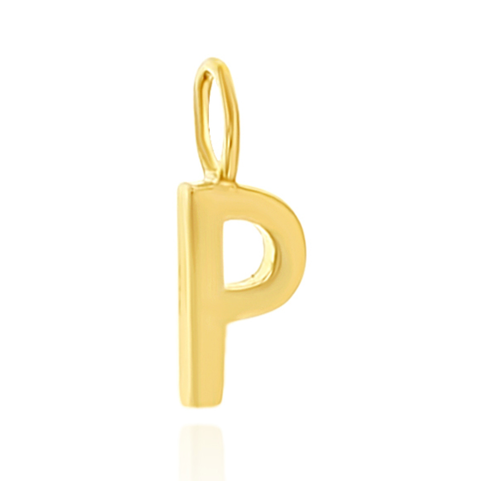 Solid Gold Mini Initial Charms
