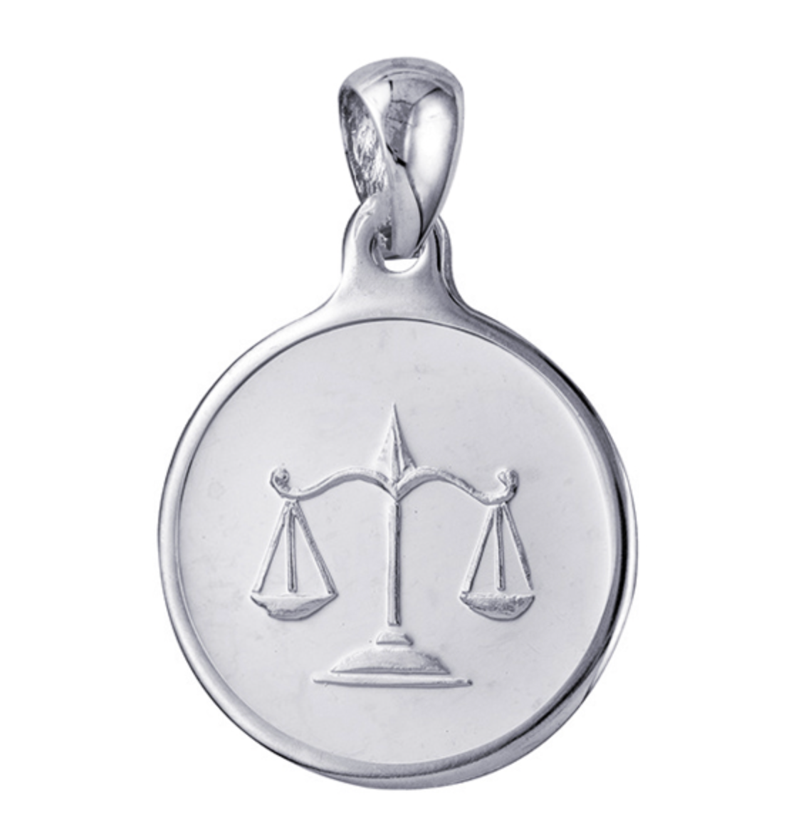Round Cut Out Zodiac Pendants - Sterling Silver - Caesar Loves Ava