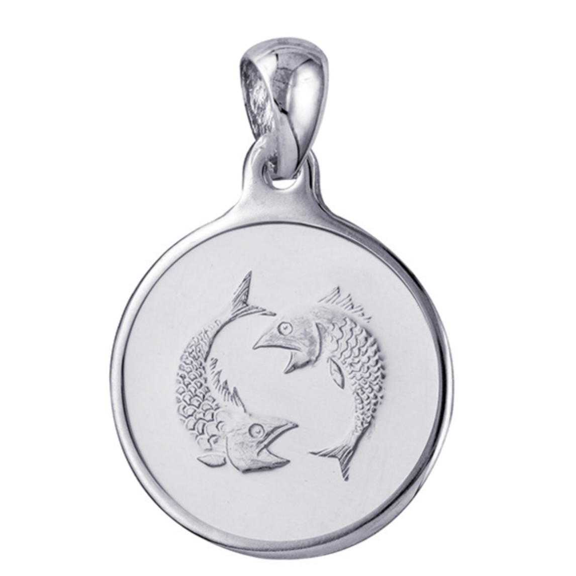 Round Cut Out Zodiac Pendants - Sterling Silver - Caesar Loves Ava