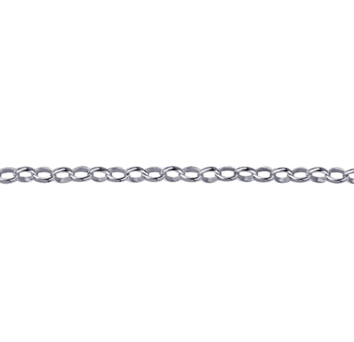 Sterling Silver Belcher Chain 40cm - Caesar Loves Ava