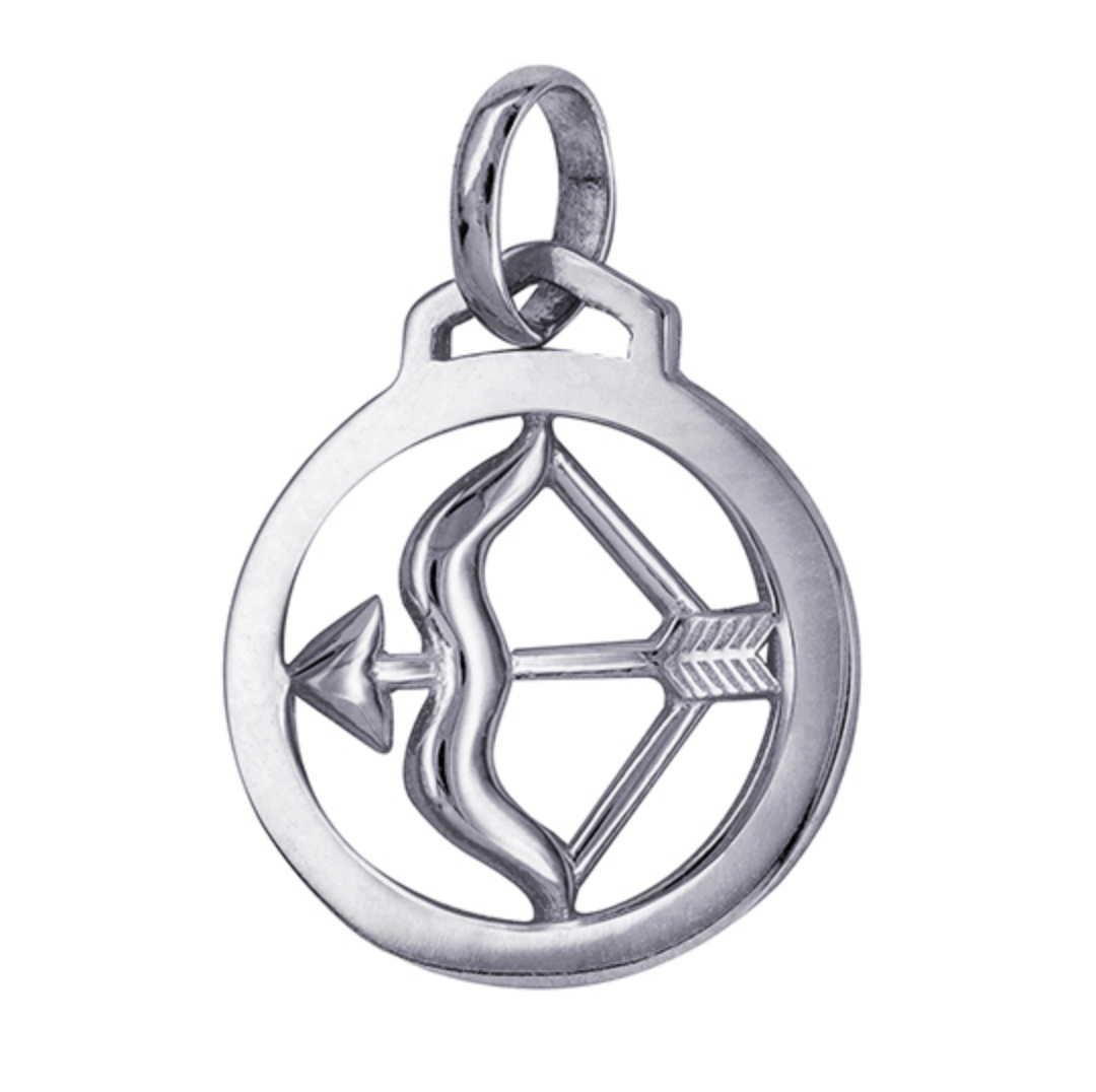 Round Cut Out Zodiac Pendants - Sterling Silver and Solid Gold - Caesar Loves Ava