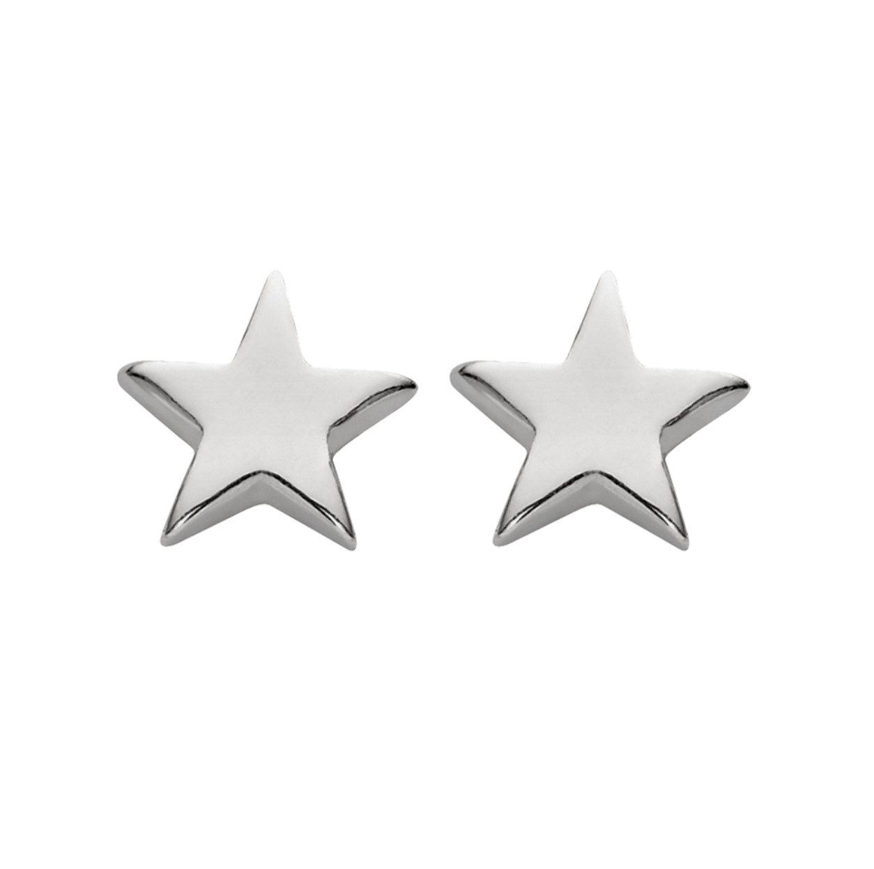 Stella Sterling Silver Baby Star Studs - Caesar Loves Ava