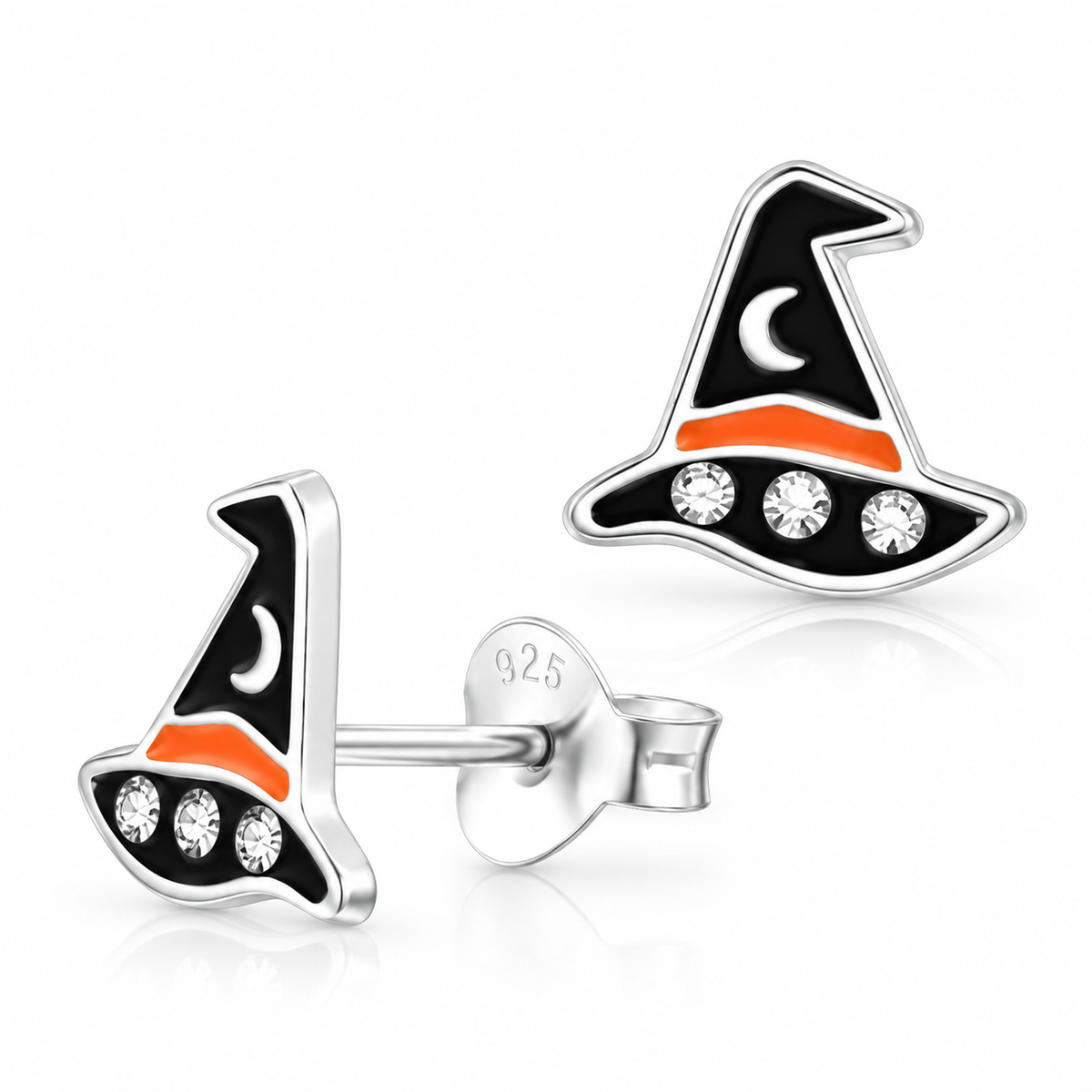 Helena the Witches Hat Halloween Stud Earrings