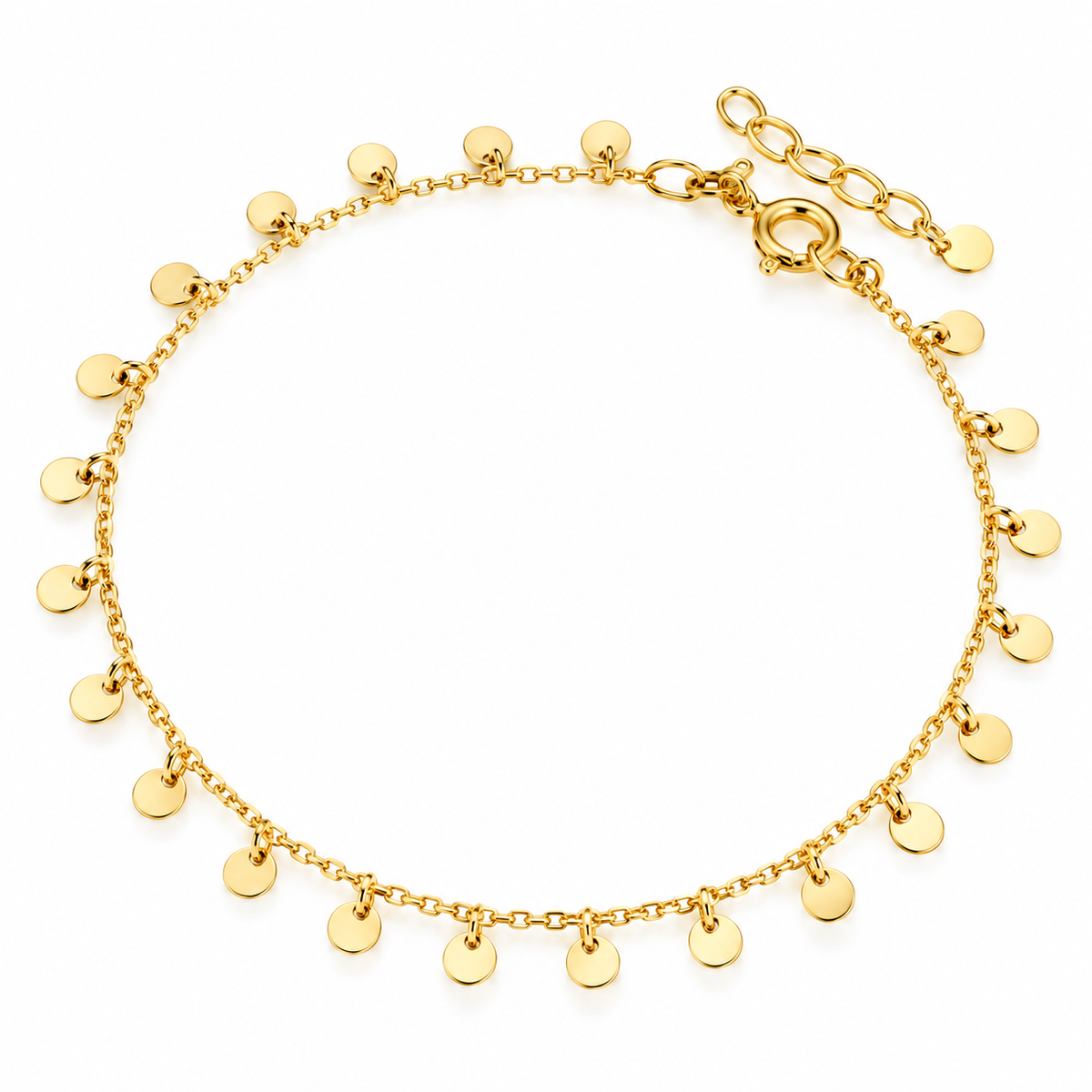 Alaia Multi-Disc Charm Bracelet