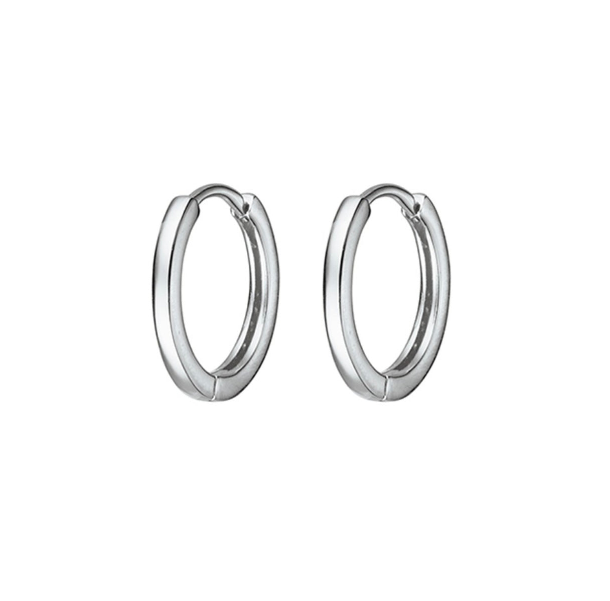 Mae Sterling Silver Huggies - Caesar Loves Ava