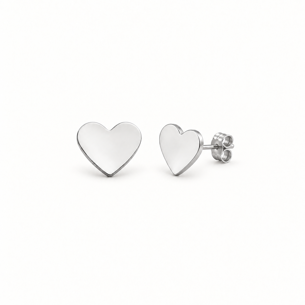 Marlow Sterling Silver Flat Studs
