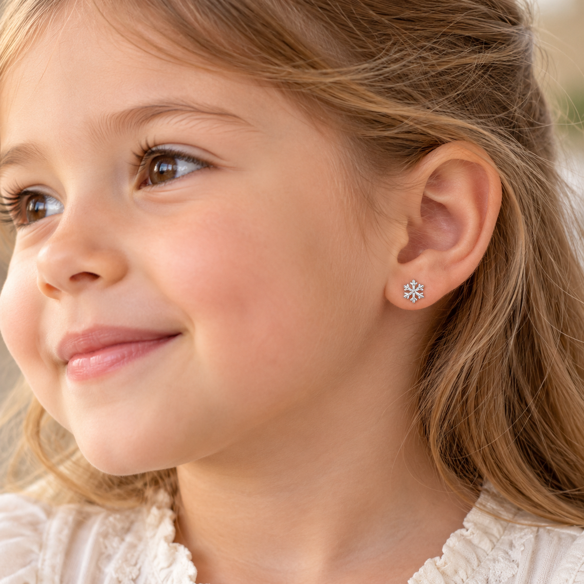 Sterling Silver Petite Star Stud Earrings - Caesar Loves Ava