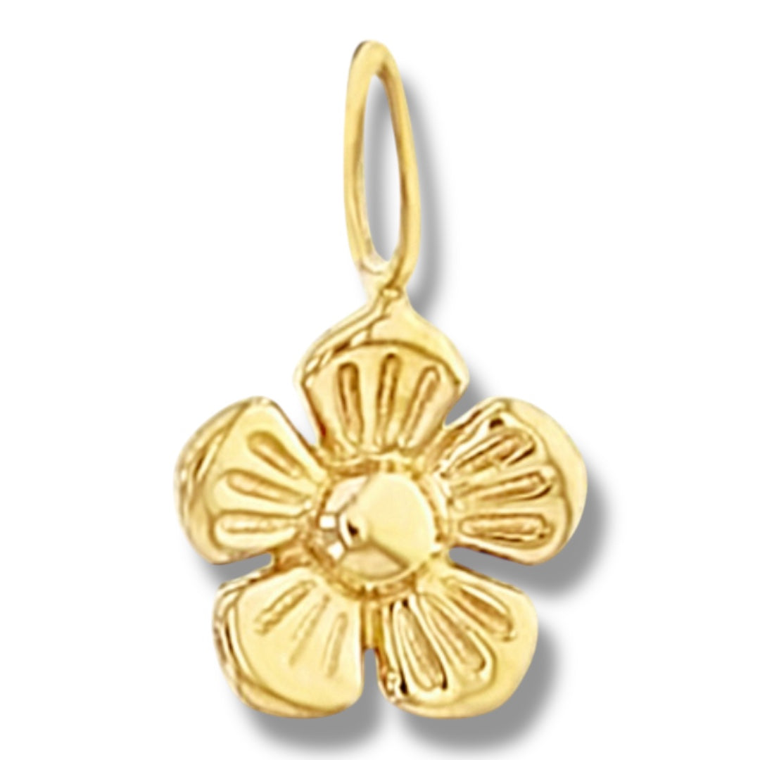 Kirsten Solid Gold Mini Flower Charm