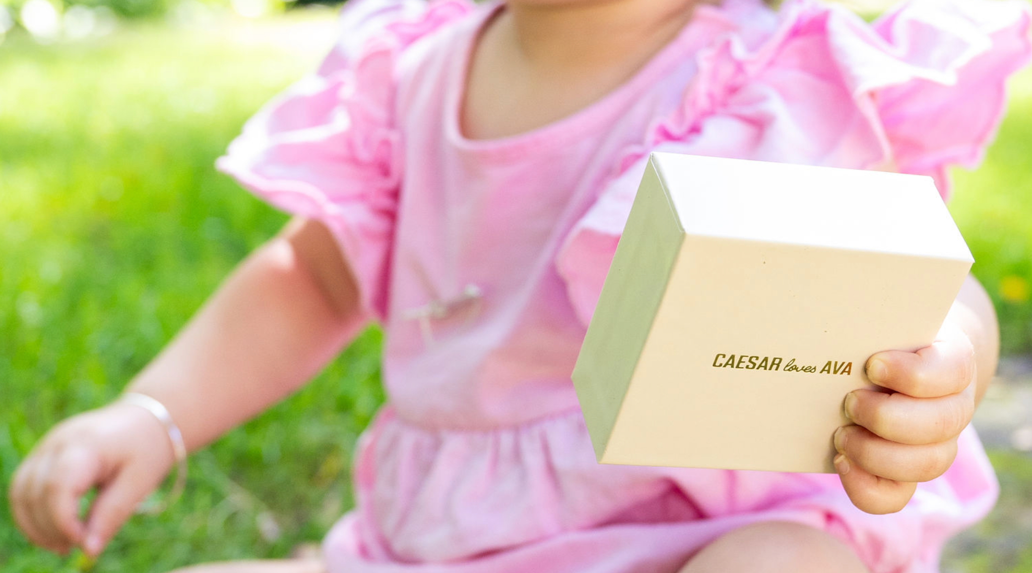 Chiara Sterling Silver and Enamel Floral Children's Huggies - Caesar Loves Ava