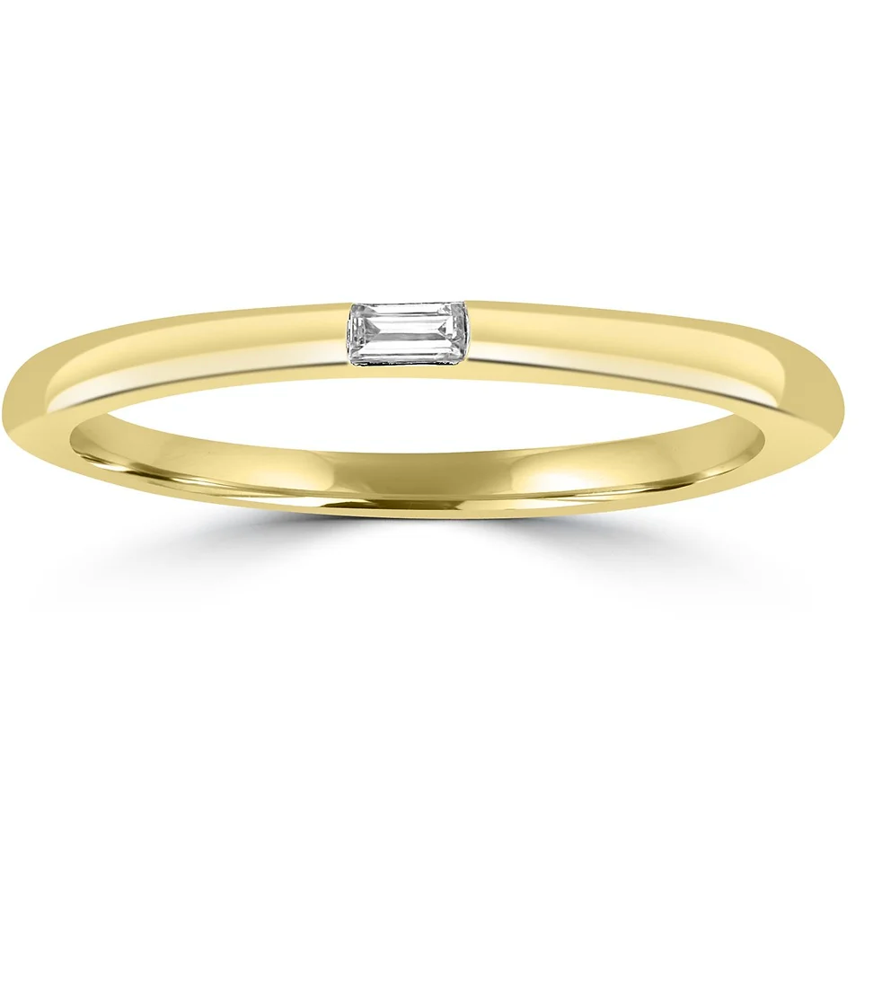Tully Solid Gold and Diamond Ring - Caesar Loves Ava