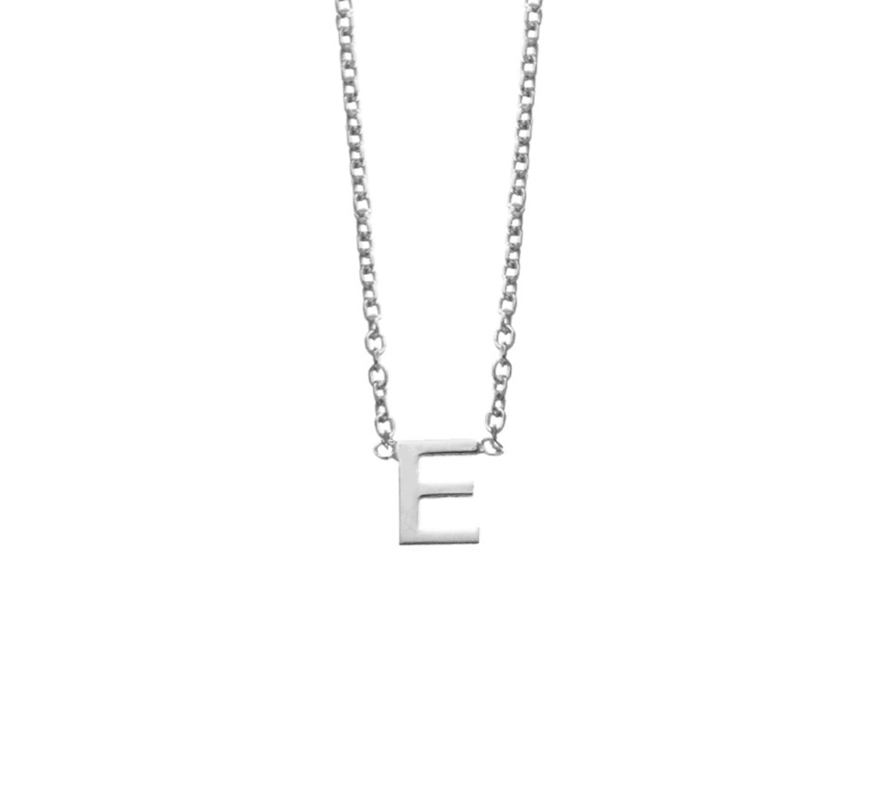 Sterling Silver Initial Necklaces - Caesar Loves Ava