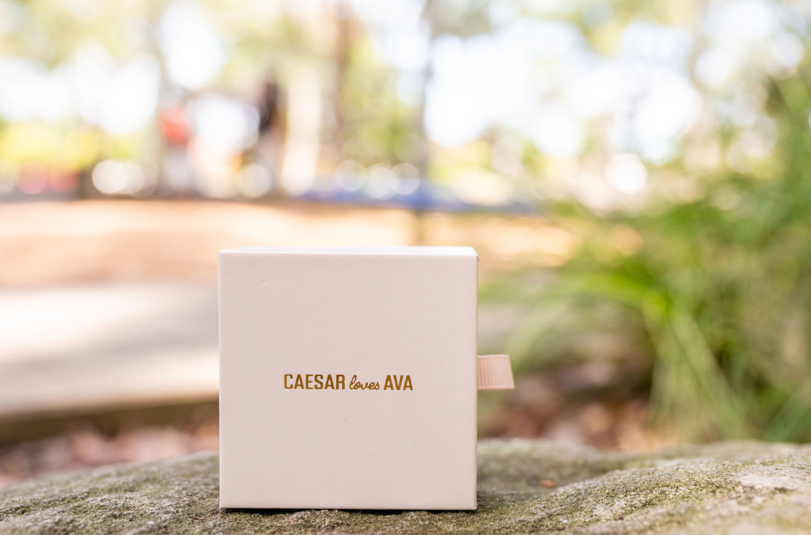 Grace Sterling Silver Flat Disc Ring - Caesar Loves Ava