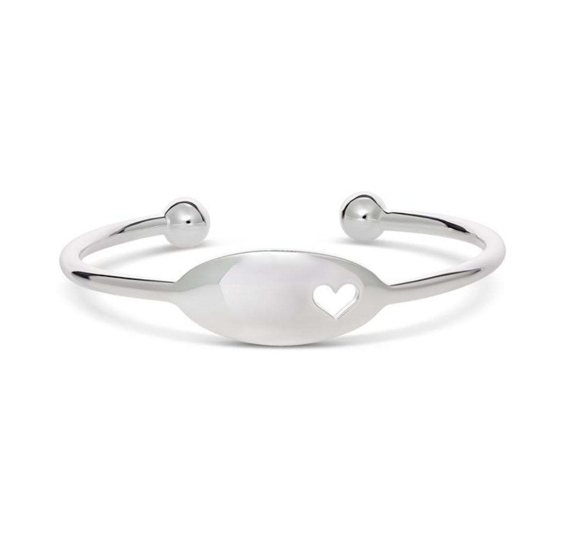 Brigitta Sterling Silver Baby Cuff Bracelet - Caesar Loves Ava