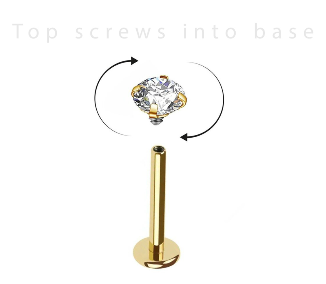 Zola Sterling Silver Triple Layer Single Earring