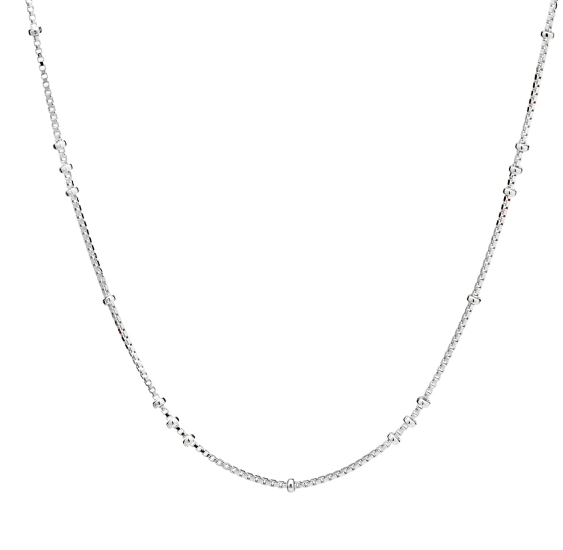 Reese Sterling Silver Venetian Ball Chain Necklace