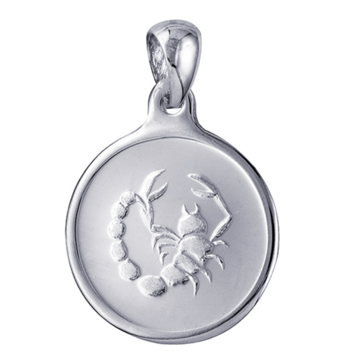 Round Cut Out Zodiac Pendants - Sterling Silver - Caesar Loves Ava