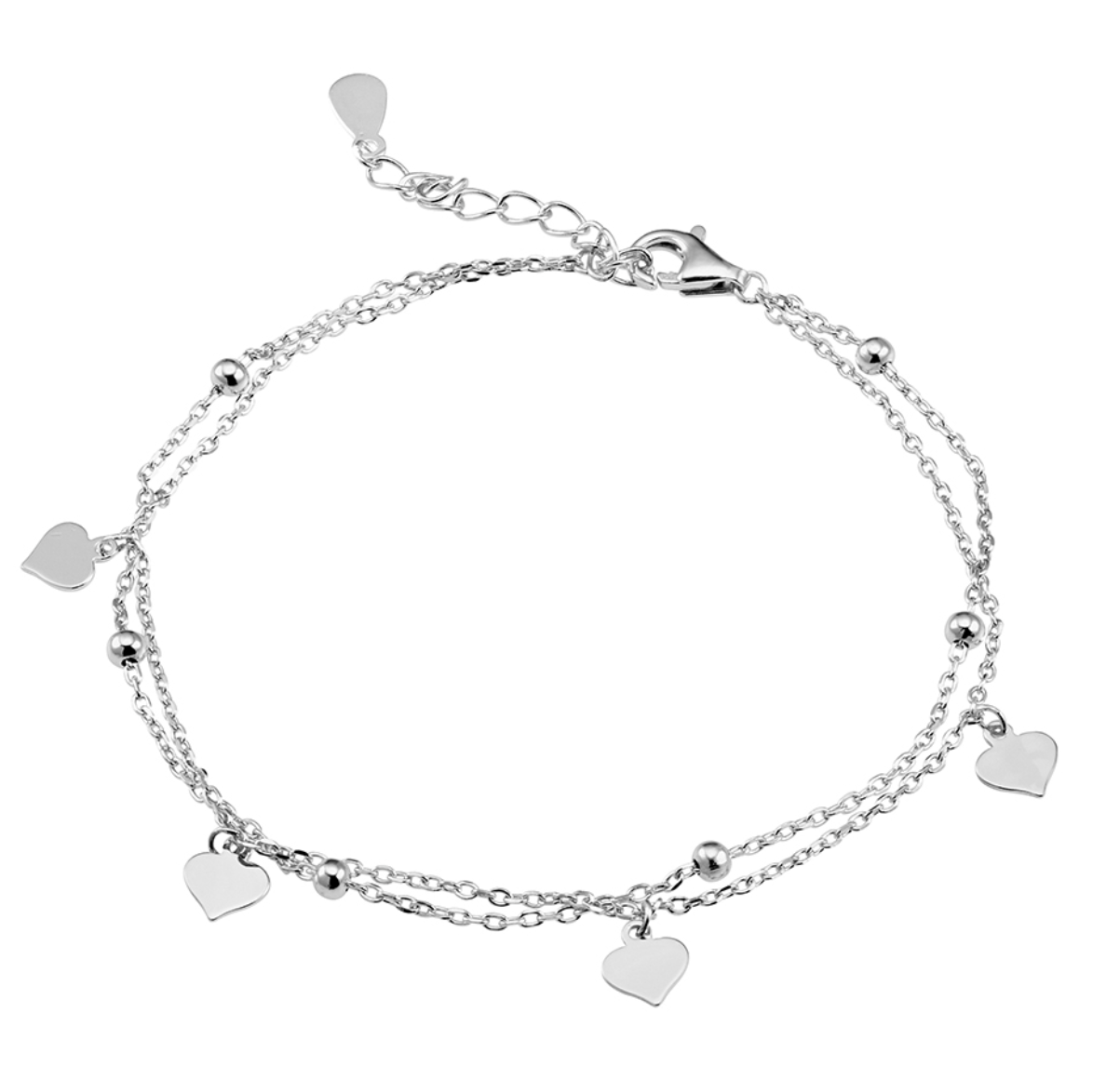 Loni Sterling Silver North Star Bracelet