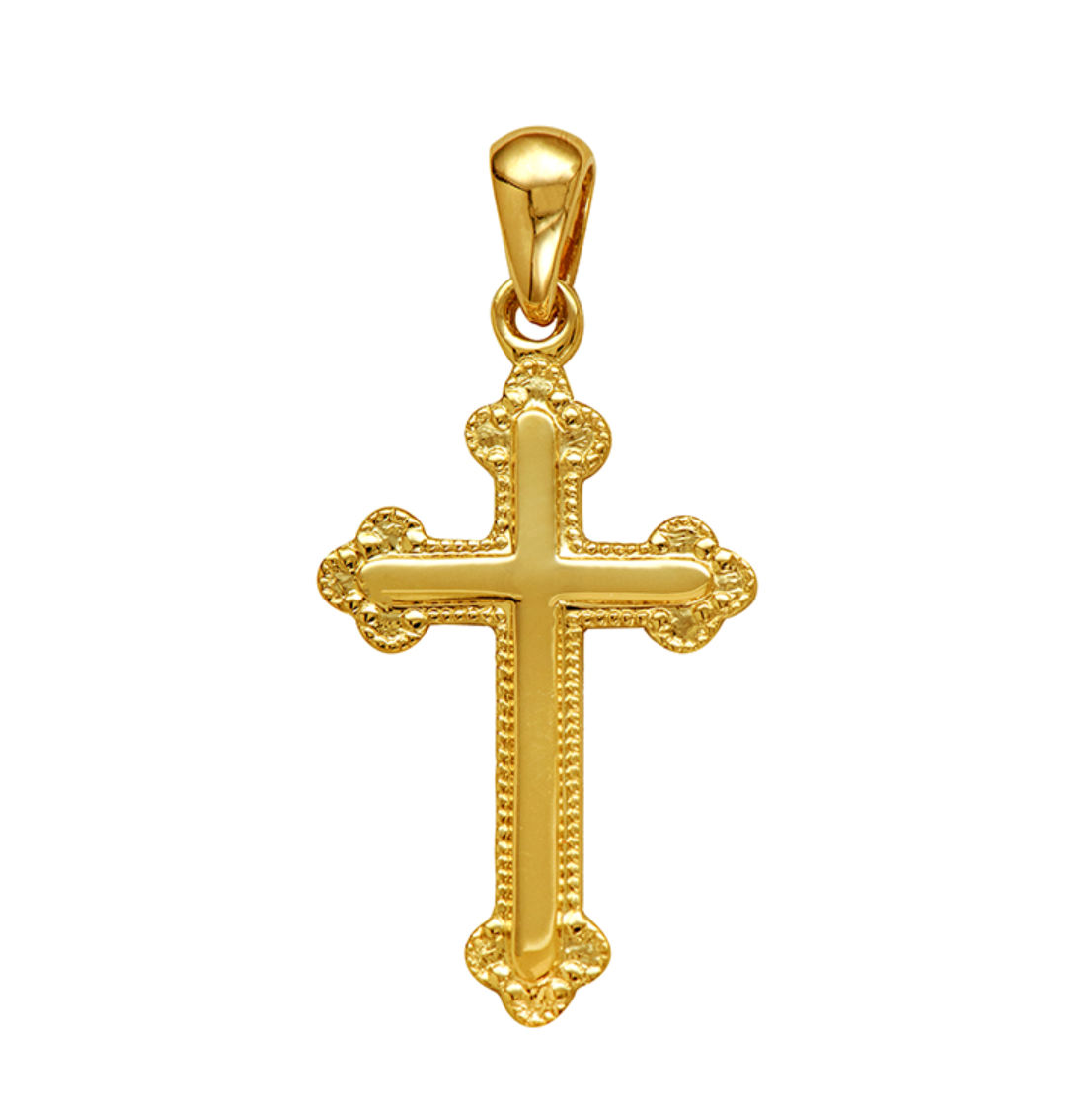 Gin Decorative Cross Pendant