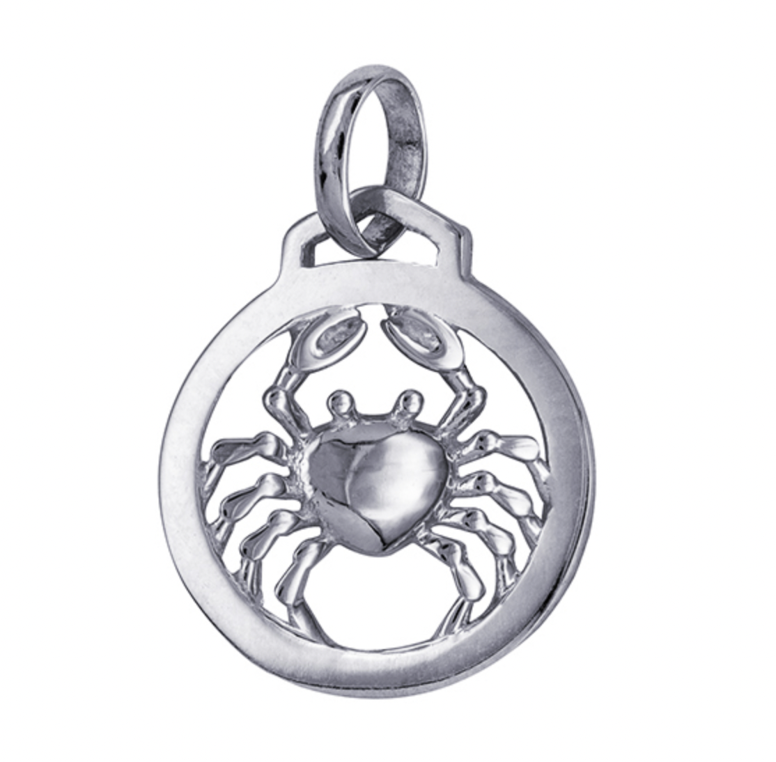 Round Cut Out Zodiac Pendants - Sterling Silver and Solid Gold - Caesar Loves Ava