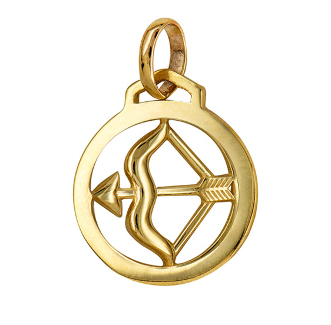 Round Cut Out Zodiac Pendants - Sterling Silver and Solid Gold - Caesar Loves Ava