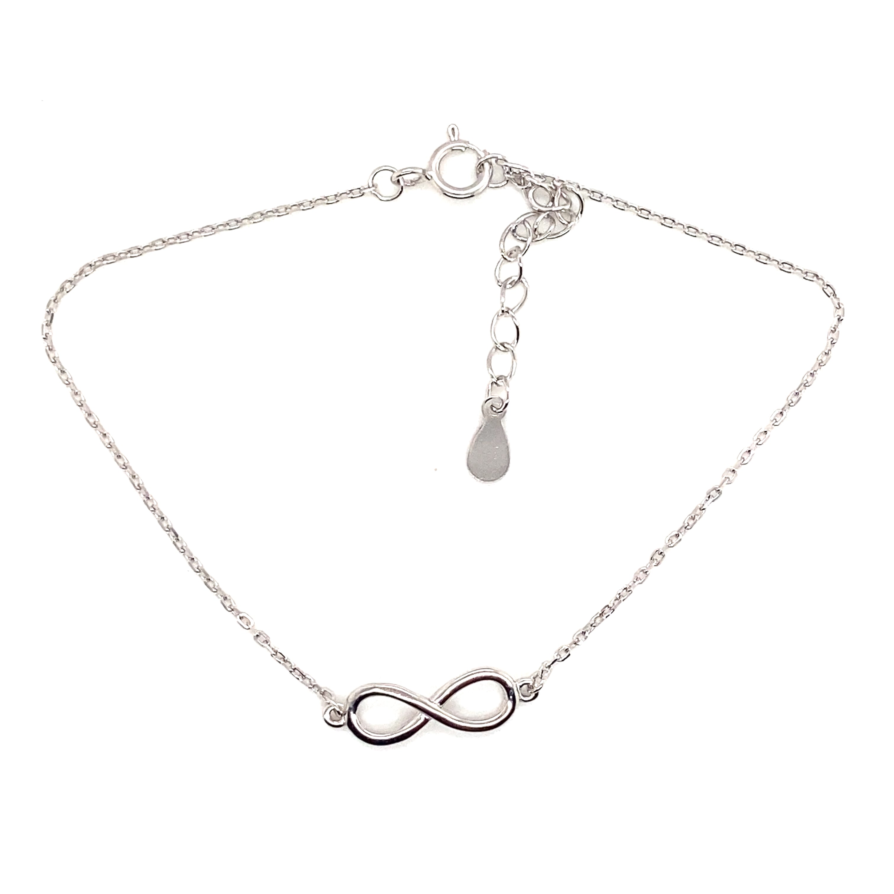 Aditia Sterling Silver Infinity Bracelet - Caesar Loves Ava